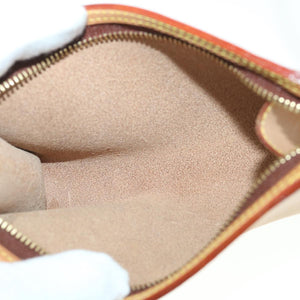 Louis Vuitton Pochette  Leather Clutch Bag