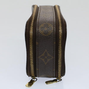 Louis Vuitton Trousse Brush Pm  Canvas Clutch Bag