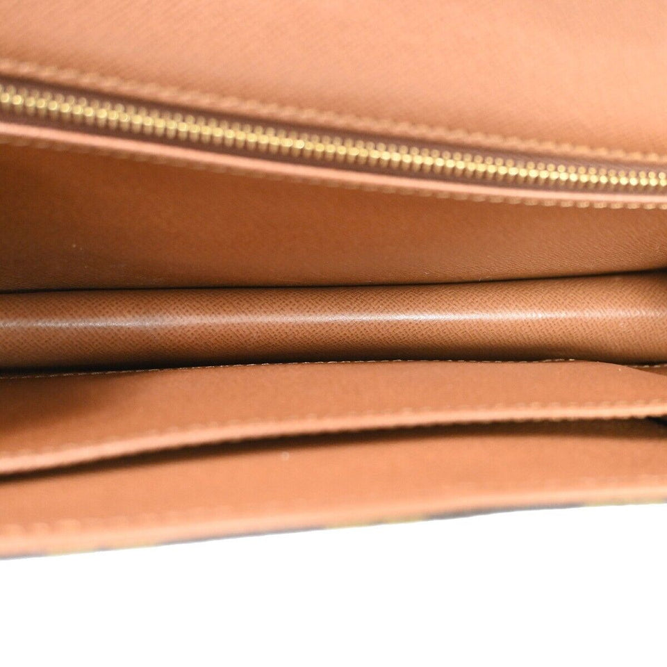 Louis Vuitton Pochette Dame  Canvas Clutch Bag