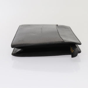 Louis Vuitton Epi Pochette Homme Clutch Bag Black Noir