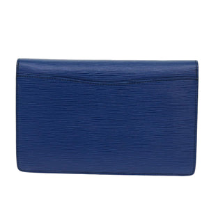 Louis Vuitton Montaigne  Leather Clutch Bag