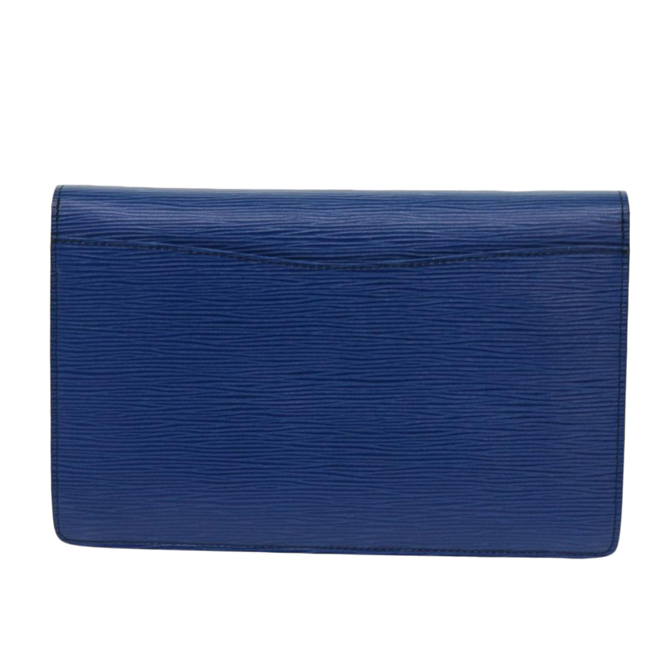 Louis Vuitton Montaigne  Leather Clutch Bag