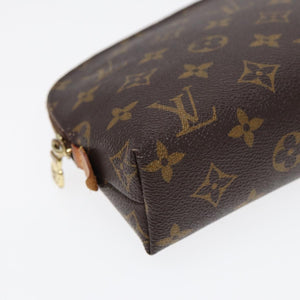 Louis Vuitton Cosmetic Pouch  Canvas Clutch Bag