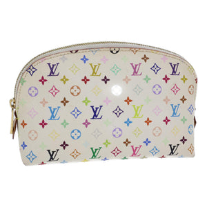 Louis Vuitton Cosmetic Pouch  Canvas Clutch Bag