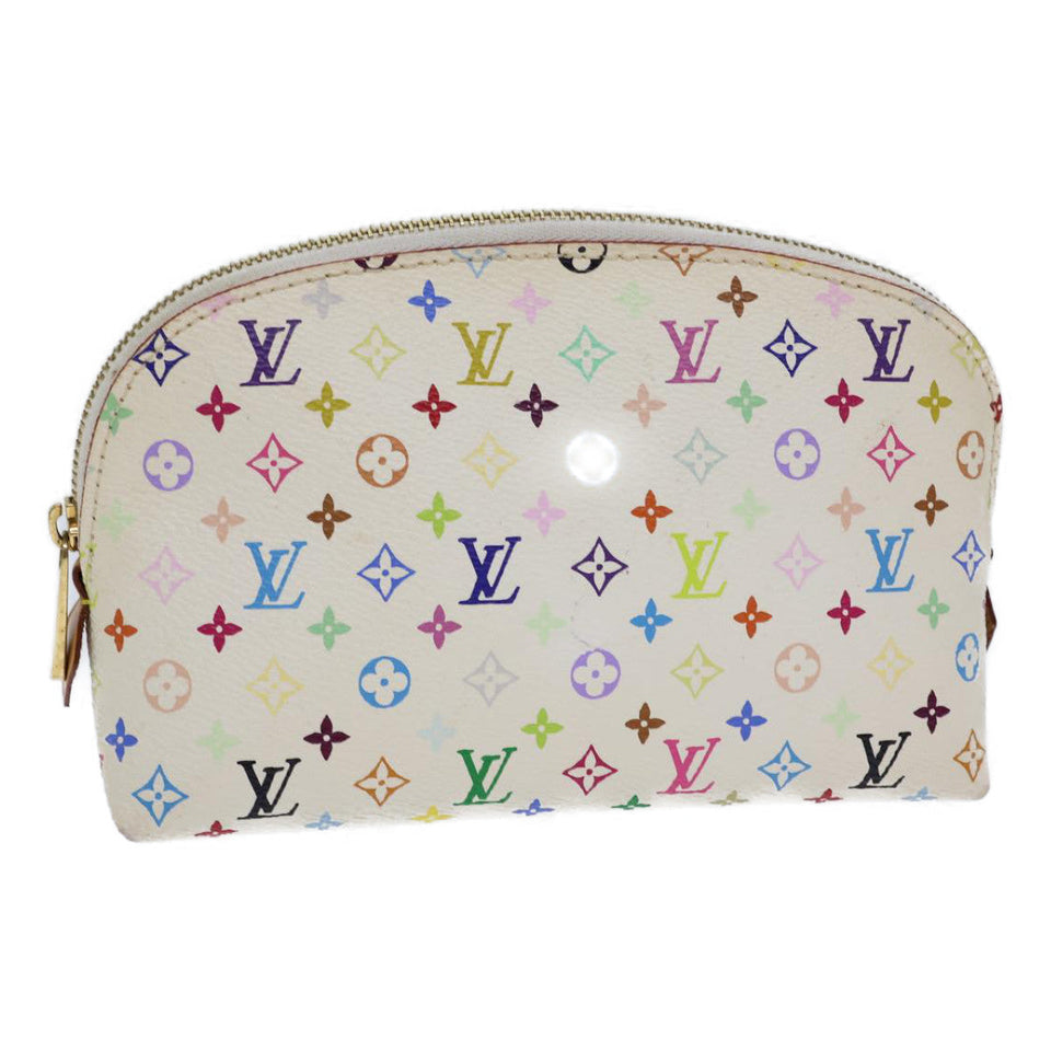 Louis Vuitton Cosmetic Pouch  Canvas Clutch Bag