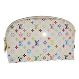 Louis Vuitton Cosmetic Pouch  Canvas Clutch Bag