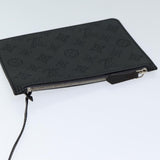 Louis Vuitton Pochette Neverfull  Leather Clutch Bag