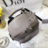 Dior Rider Rucksack Backpack In Beige Calfskin