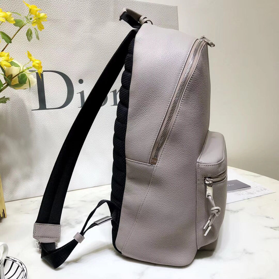 Dior Rider Rucksack Backpack In Beige Calfskin