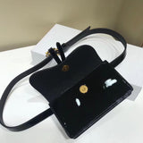 Dior Saddle Belt Bag In Black Patent Leather