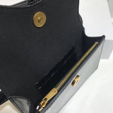 Dior Saddle Belt Bag In Black Patent Leather