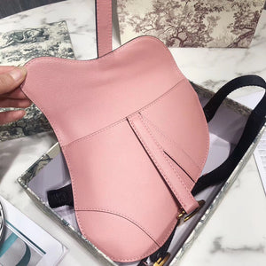 Dior Saddle Belt Bag In Powder Grained Calfskin