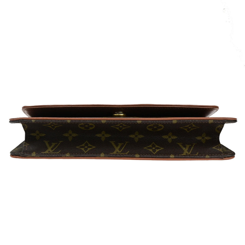 Louis Vuitton Pochette Dame  Canvas Clutch Bag