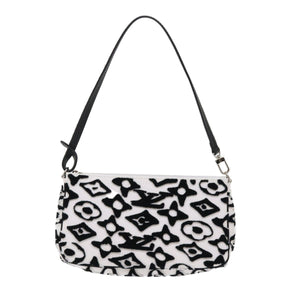 Louis Vuitton Pochette Accessoires  Leather Clutch Bag