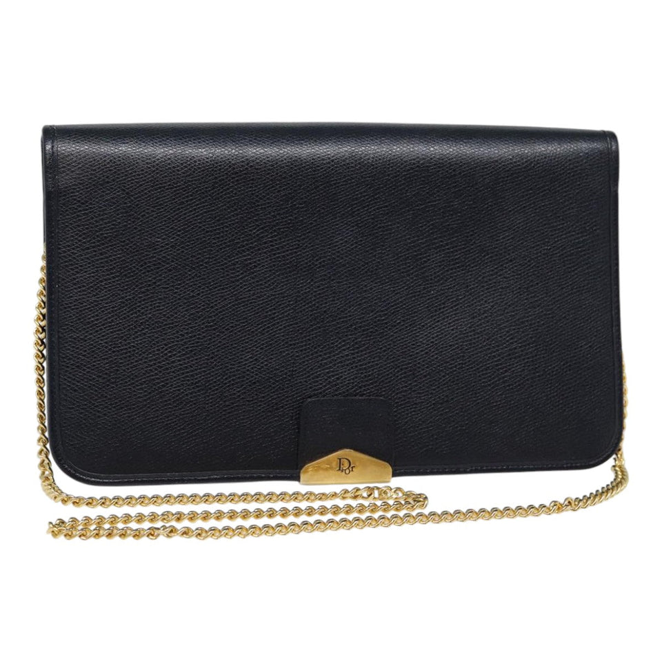 Dior  Leather Shoulder Bag