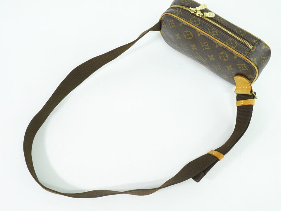 Louis Vuitton Pochette Gange  Canvas Clutch Bag