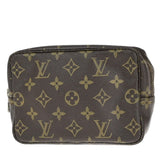Louis Vuitton Trousse De Toilette 18  Canvas Clutch Bag
