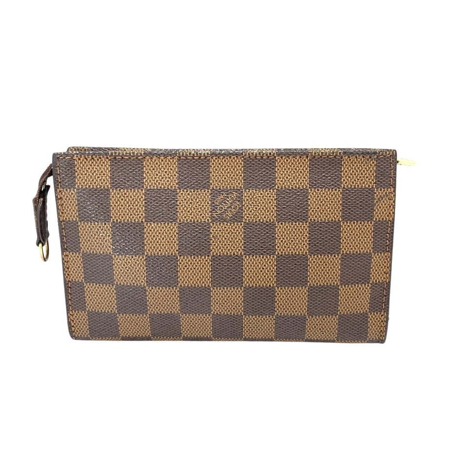 Louis Vuitton Zippy  Canvas Clutch Bag