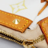 Louis Vuitton Pochette Accessoire  Canvas Clutch Bag
