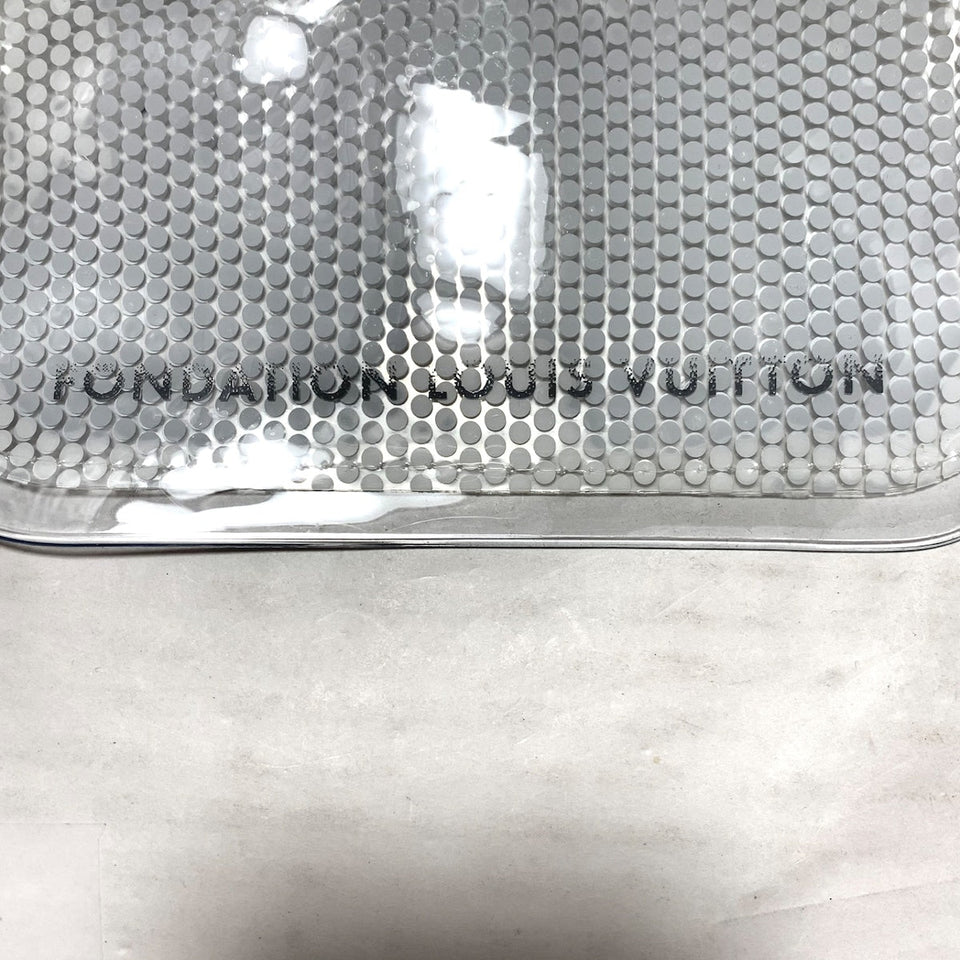 Louis Vuitton Pochette clear Plastic Clutch Bag