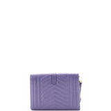 Classic Monogram Envelope Wristlet Clutch Mixed Matelasse Leather