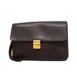 Louis Vuitton Selenga  Leather Clutch Bag