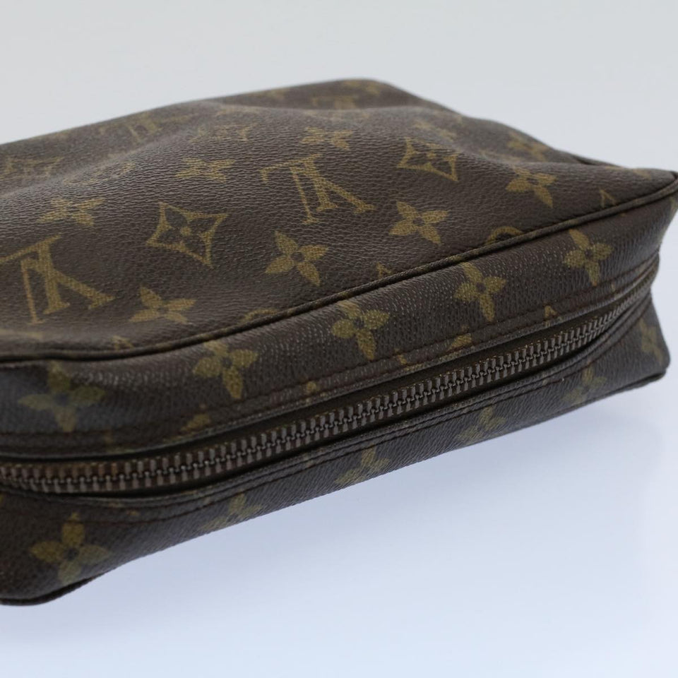 Louis Vuitton Trousse De Toilette  Canvas Clutch Bag