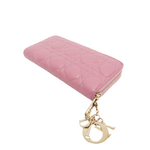 Dior Lady Dior  Leather Wallet
