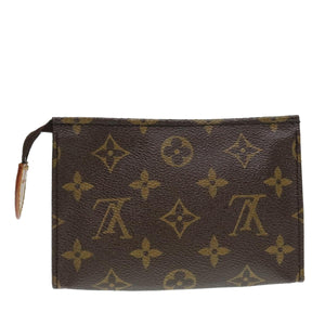 Louis Vuitton Poche Toilette 15  Canvas Clutch Bag