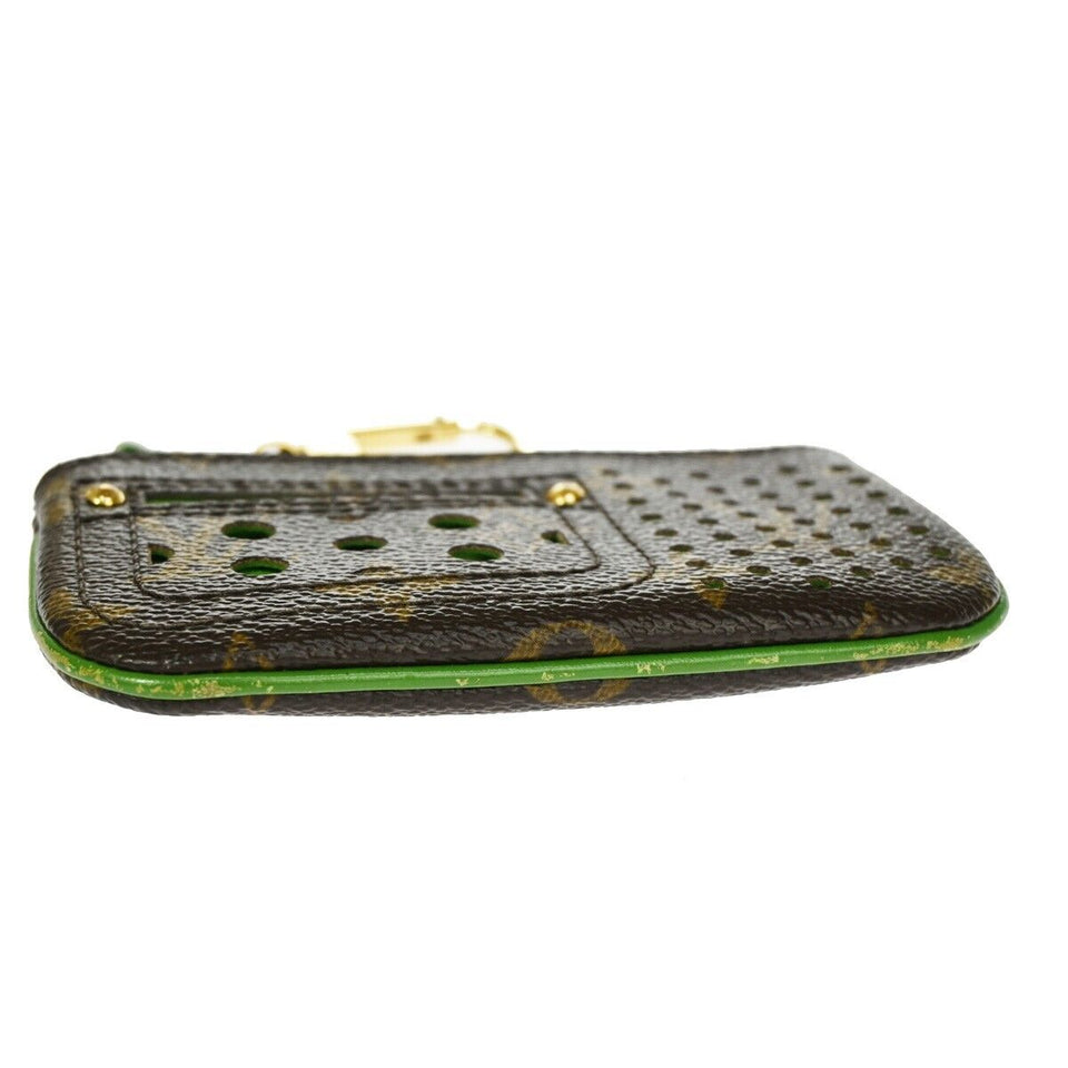 Louis Vuitton Pochette Clés  Canvas Clutch Bag