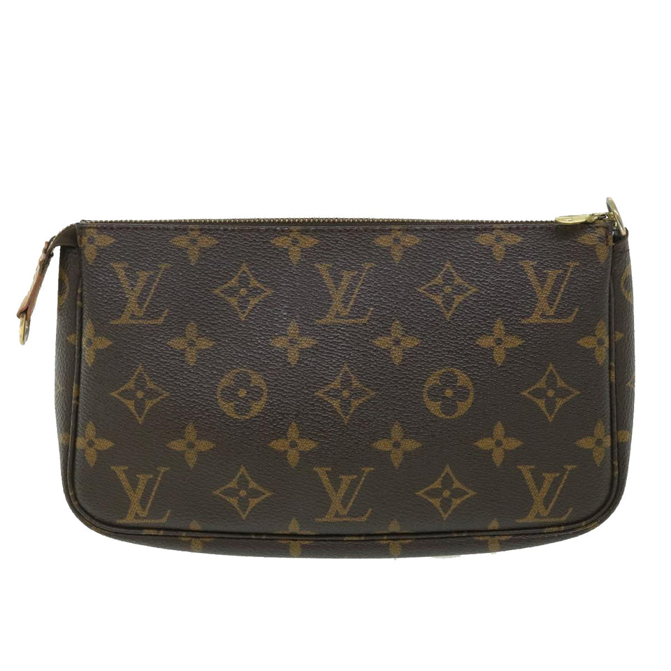 Louis Vuitton Pochette Accessoires  Canvas Clutch Bag