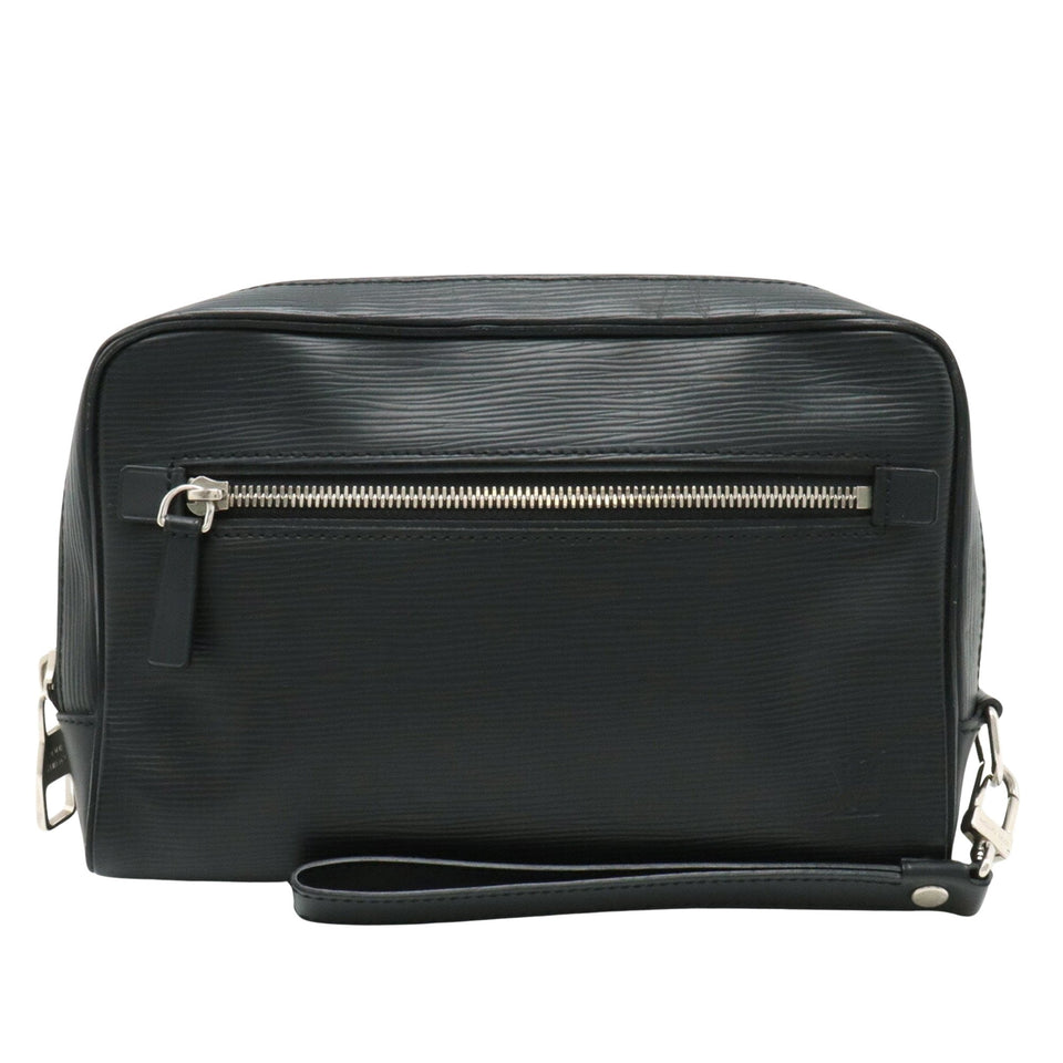 Louis Vuitton Hoche  Leather Clutch Bag