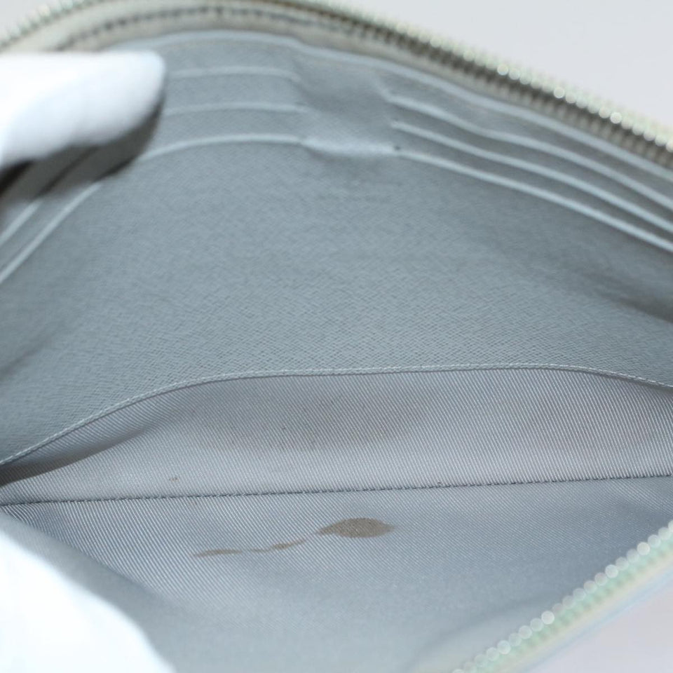 Louis Vuitton Pochette Zippée  Canvas Clutch Bag