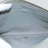 Louis Vuitton Pochette Zippée  Canvas Clutch Bag