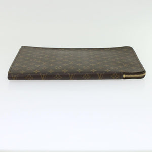 Louis Vuitton Poche Document  Canvas Clutch Bag