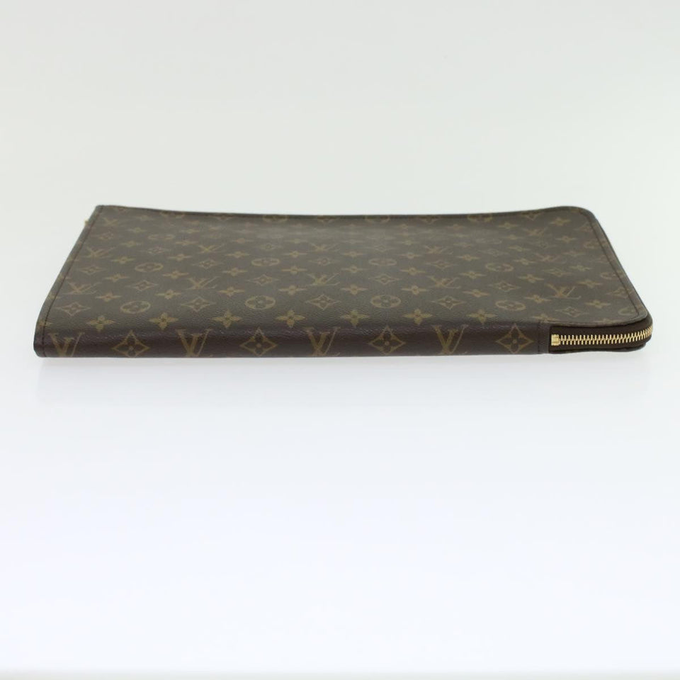 Louis Vuitton Poche Document  Canvas Clutch Bag