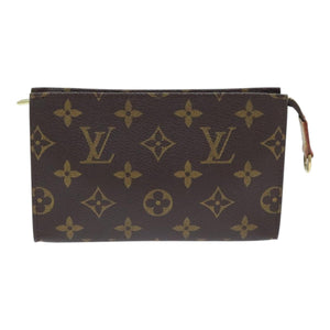 Louis Vuitton Pochette Accessoire  Canvas Clutch Bag