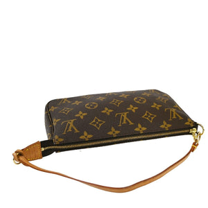 Louis Vuitton Pochette Accessoires  Canvas Clutch Bag