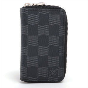 Louis Vuitton Damier Graphite Zippy Coinpace N63076 Coinpace