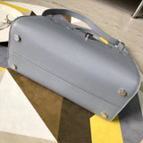 Dior Diorever Tote Bag In Light Grey Calfskin Leather