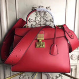 Dior DiorAddict Tote Bag In Red Calfskin