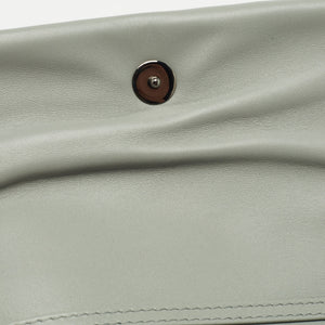 Dior Stone Grey Macrocannage Leather Mini Caro Bag