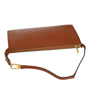 Louis Vuitton Pochette Accessoires  Leather Clutch Bag