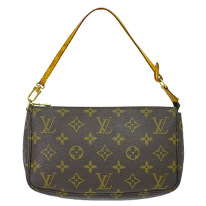 Louis Vuitton Pochette Accessoires  Canvas Clutch Bag