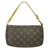 Louis Vuitton Pochette Accessoires  Canvas Clutch Bag