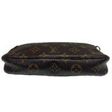 Louis Vuitton Pochette Accessoire  Canvas Clutch Bag
