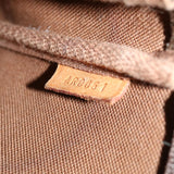 Louis Vuitton Pochette Accessoire  Canvas Clutch Bag