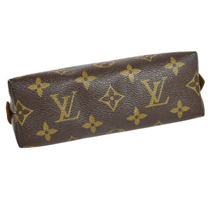 Louis Vuitton Cosmetic Pouch  Canvas Clutch Bag