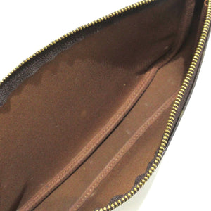 Louis Vuitton Pochette Accessoire  Canvas Clutch Bag