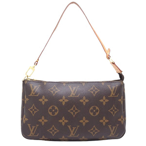 Louis Vuitton Pochette Accessoires  Canvas Clutch Bag